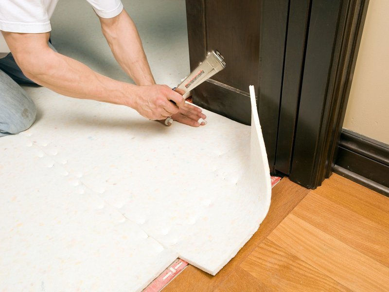 Underlayment installation